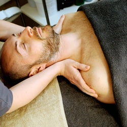 Therapist with Patient